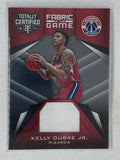 2016-17 Panini Totally Certified Kelly Oubre Jr Game-Worn Relic #41 Washington Wizards