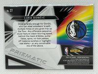 2021-22 Panini Prizm Prizmatic #37 Luka Doncic Dallas Mavericks