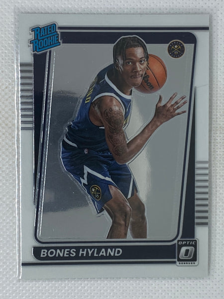 2021-22 Panini Optic Bones Hyland Rated Rookie #194 Denver Nuggets