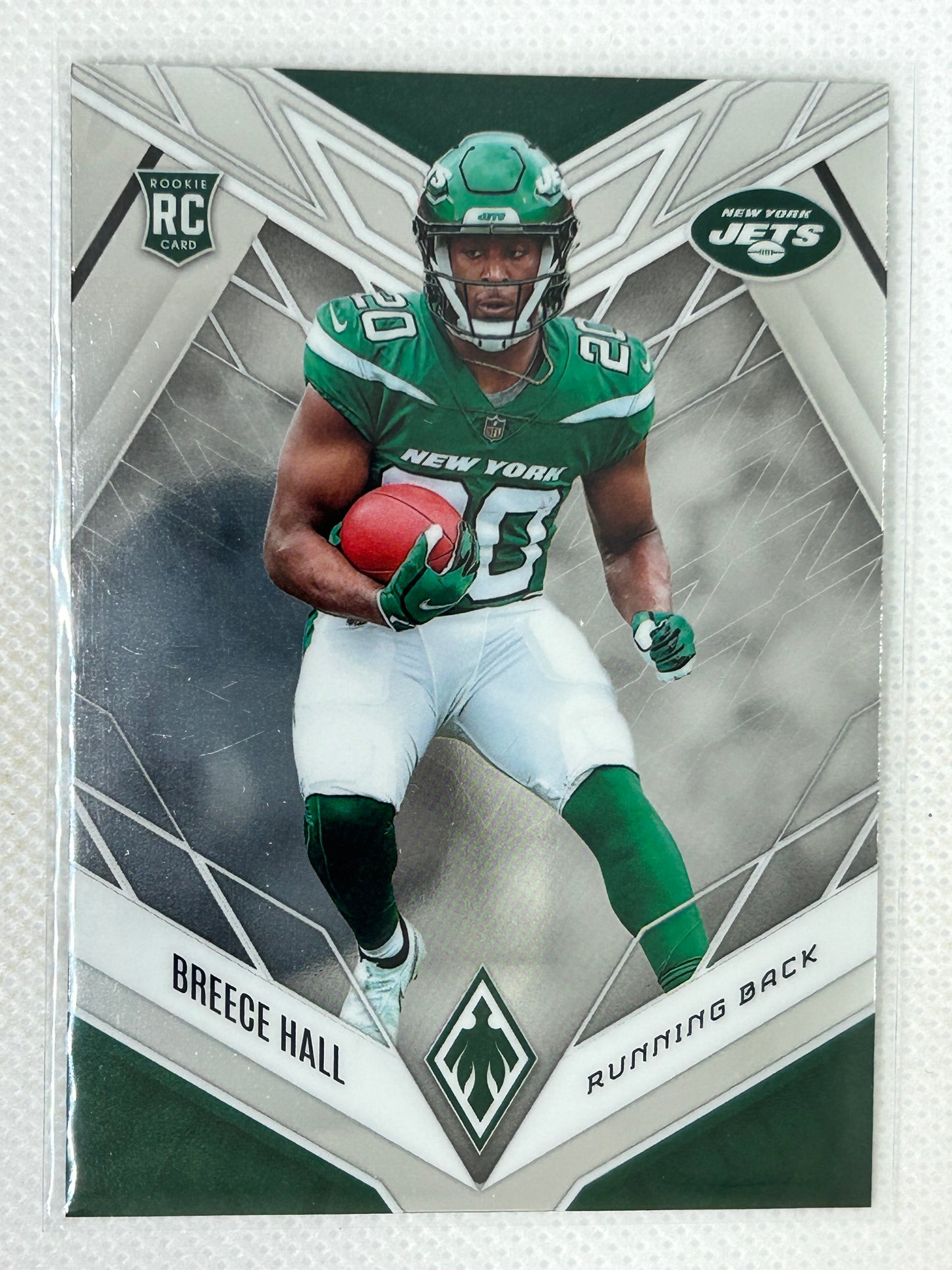 2022 Panini Phoenix #114 Breece Hall Rookie New York Jets