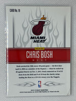 2012-13 Select Basketball White Hot Stars #19 Chris Bosh Miami Heat