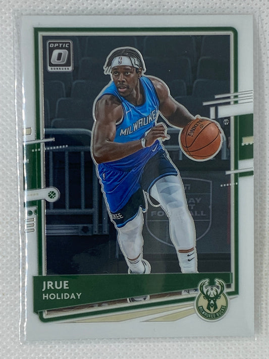 2020-21 Panini Optic Jrue Holiday #106 Milwaukee Bucks