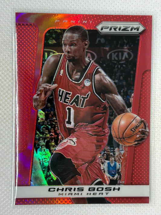 2013-14 Panini Prizm Red #23 Chris Bosh Miami Heat