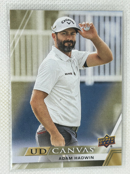 2024 Upper Deck UD Canvas Adam Hadwin C-28