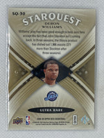 2008-09 Upper Deck StarQuest Ultra RARE Deron Williams #SQ-30 Utah Jazz