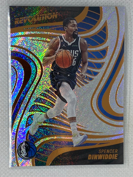 2022-23 Panini Revolution Basketball Base Spencer Dinwiddie #50 Dallas Mavericks