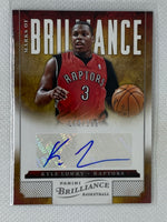 2012-13 Panini Brilliance Marks of Brilliance #15 Kyle Lowry /199 Toronto Raptors