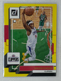 2022-23 Panini Donruss Yellow Terance Mann #125 Los Angeles Clippers