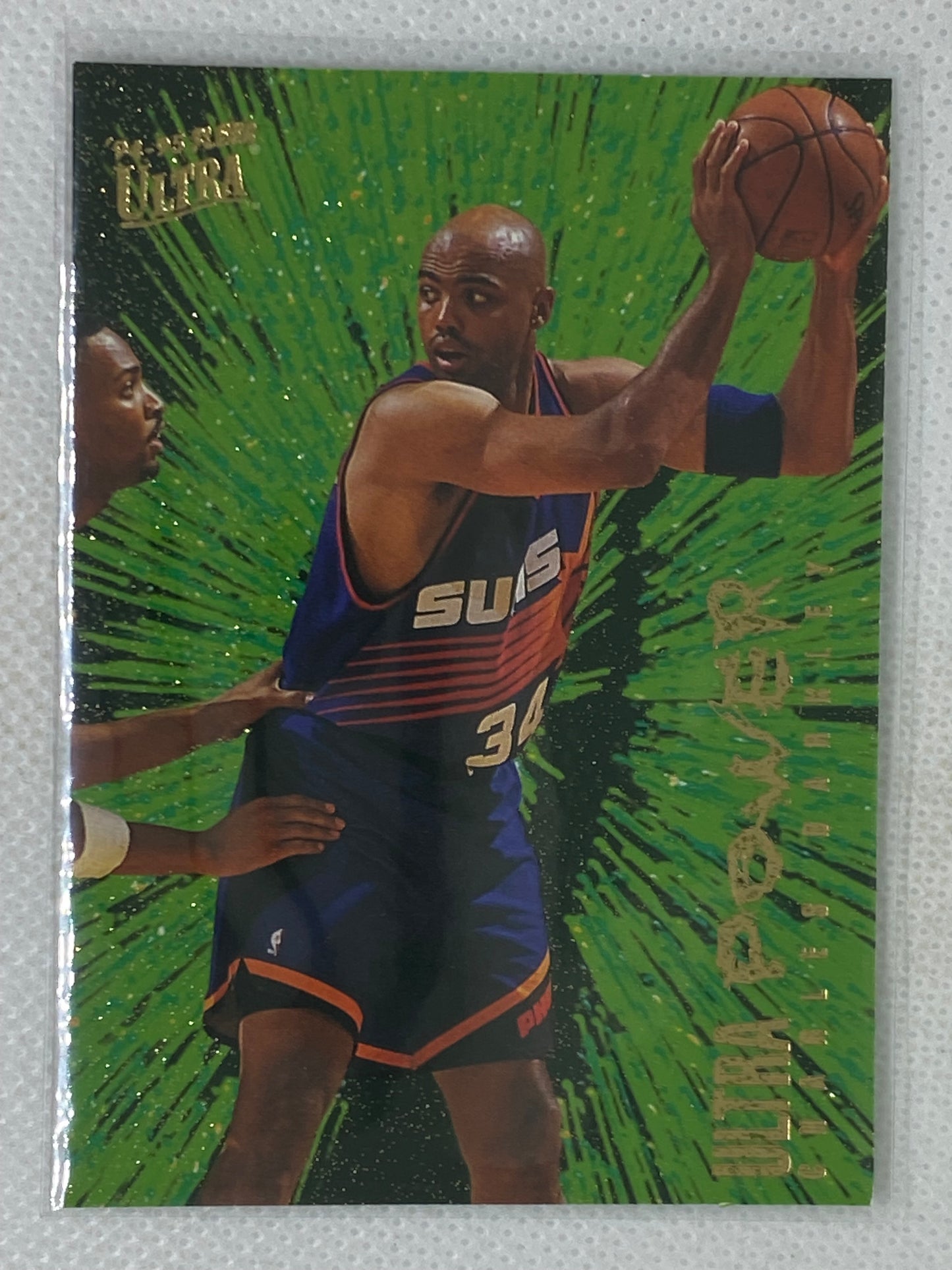 1994-95 Fleer Ultra Charles Barkley 1 of 10 Ultra Power Phoenix Suns Card B1-2