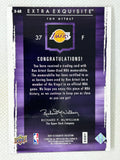 2009-10 Upperdeck Exquisite Extra Exquisite Relic /50 Ron Artest X-AR Los Angeles Lakers