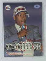 1996-97 Fleer Ultra #82 Allen Iverson Rookie RC HOF Philadelphia 76ers