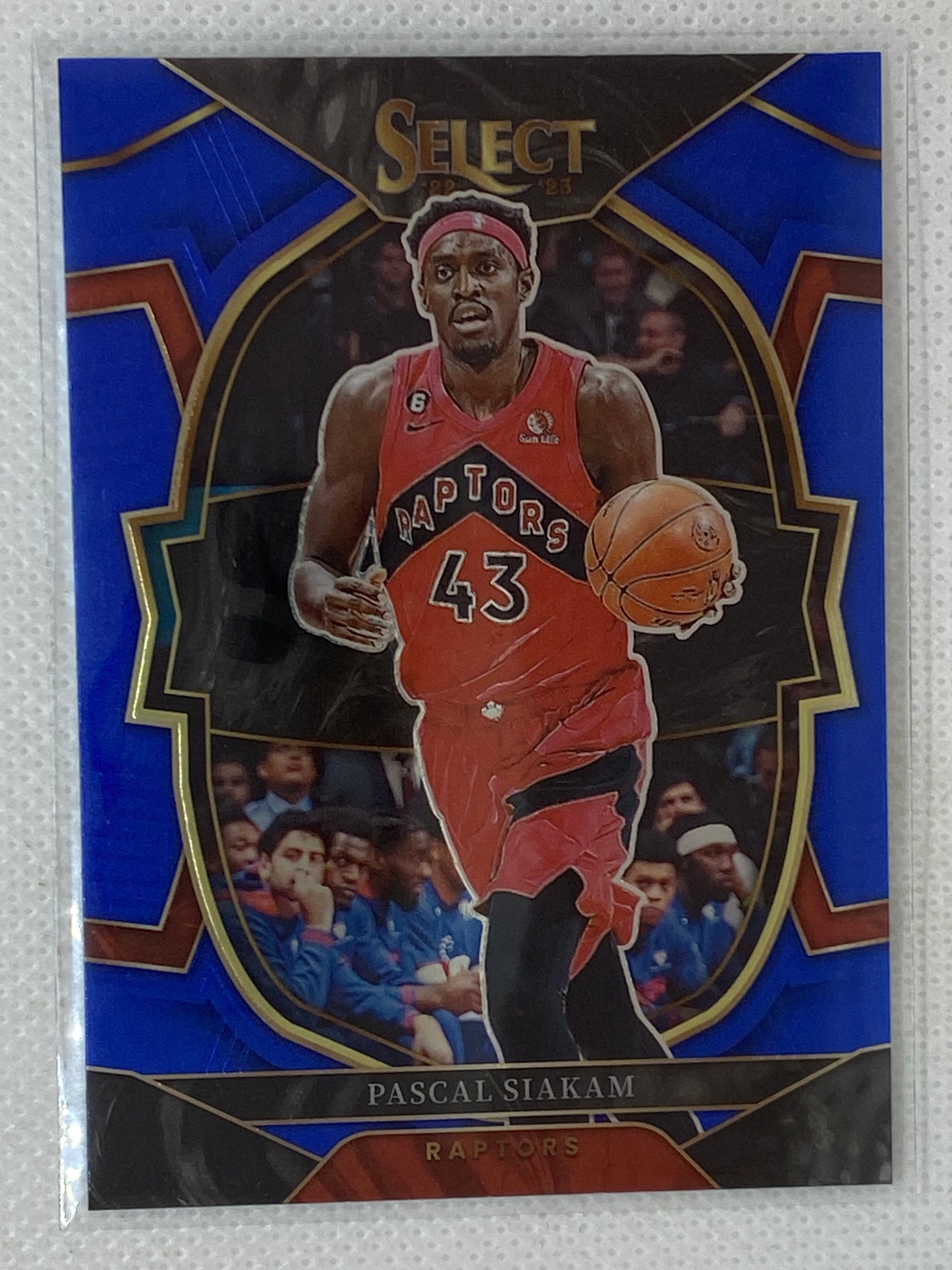 2022-23 Panini Select Blue Pascal Siakam #48 Toronto Raptors