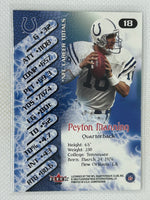 2000 Fleer Gamers Peyton Manning #18 Indianapolis Colts