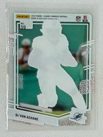 2023 Panini Clearly Donruss Rated Rookie #59 De'Von Achane Miami Dolphins