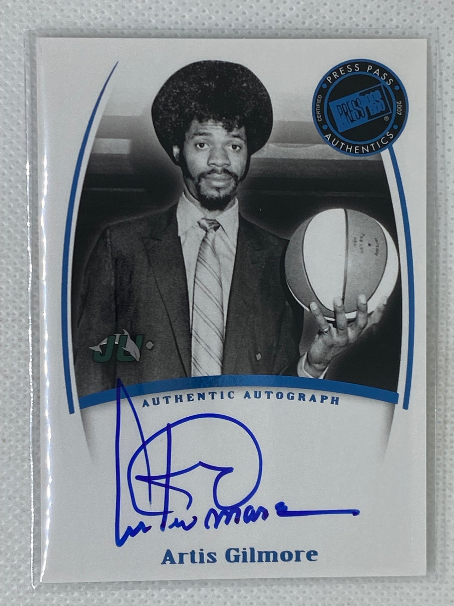 2006-07 Press Pass Legends Artis Gilmore Chicago Bulls SP Rare On-Card Autograph