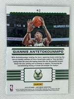 2019-20 Panini Contenders Front Row Seat Giannis Antetokounmpo #2 Milwaukee Bucks