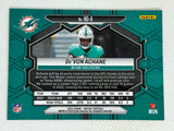 2023 Panini Mosaic NFL Debut Horizontal #ND-8 De'Von Achane Miami Dolphins