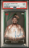 2021 Topps WWE Undisputed Superstar Roster Autograph Green /50 R-TRUTH #ART PSA 9