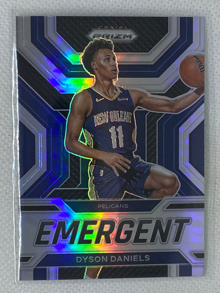 2022-23 Panini Prizm Emergent Silver Prizm Rookie Dyson Daniels #4 New Orleans Pelicans