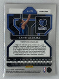 2021-22 Panini Prizm Red White & Blue Santi Aldama #276 Memphis Grizzlies