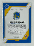 2017-18 Panini Donruss AllStars #3 Kevin Durant Golden State Warriors