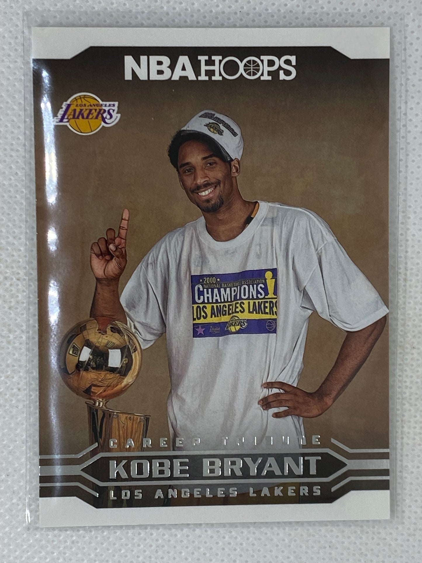 2017-18 NBA Hoops Kobe Bryant Career Tribute #294 Los Angeles Lakers