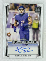 2022 Leaf Up-and-Comer Rookie Autograph Khalil Shakir UC-KS1 Buffalo Bills