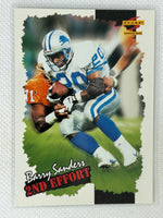 1996 Score #244 Barry Sanders Detroit Lions HOF