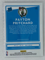 2020-21 Panini Optic Rookie Payton Pritchard #176 Boston Celtics