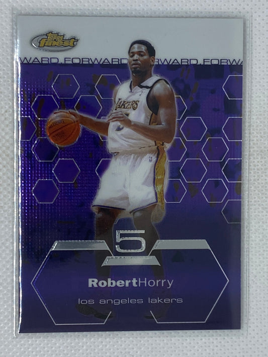 2003-04 Topps Finest #98 Robert Horry Los Angeles Lakers