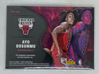 2021-22 Panini NBA Hoops Ayo Dosunmu Hot Signatures Rookies RC SSP #JSR-AD Chicago Bulls