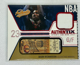 2003-04 Fleer Authentix Ticket Relic Red JA-JR Jason Richardson Golden State Warriors