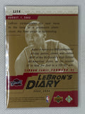 2003-04 Upper Deck LeBron's Diary LeBron James Rookie RC #LJ14 Floor Vision Cleveland Cavaliers