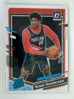 2023-24 Panini Optic Rated Rookie Scoot Henderson #239 Portland Trailblazers