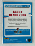 2023-24 Panini Optic Rated Rookie Scoot Henderson #239 Portland Trailblazers