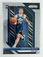 2018-19 Panini Prizm Grayson Allen Rookie #123 Utah Jazz