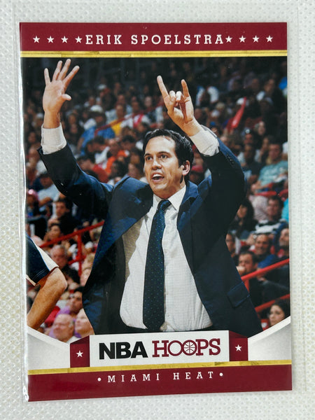 2012-13 Panini Hoops Erik Spoelstra #163 Miami Heat