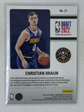 2022-23 Panini Contenders Draft Class Contenders #21 Christian Braun