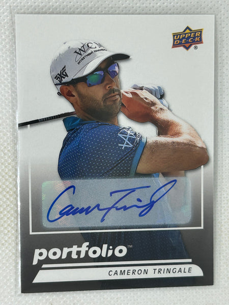 2024 Upper Deck Portfolio Color Portraits Autograph Cameron Triangle #168