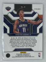 2022-23 Panini Prizm Emergent Silver Prizm Rookie Dyson Daniels #4 New Orleans Pelicans