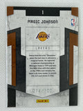 2009-10 Panini Threads Legends Silver Holo /100 #1 Magic Johnson Los Angeles Lakers