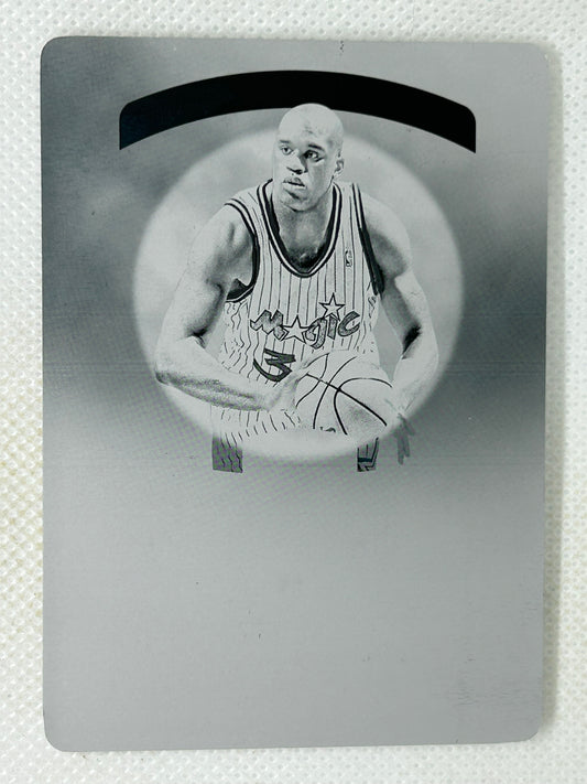 2021-22 Panini Eminence Black Plate Printing Plate Shaquille O’Neal 1/1 #2 Orlando Magic