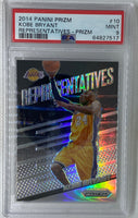 2014 Panini Prizm Representatives Silver Prizm Kobe Bryant PSA 9 Lakers #10