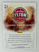 2012-13 Panini Brilliance Brilliant Beginnings Rookie Autograph Andre Drummond #3 Detroit Pistons