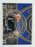 2023-24 Panini Select Premier Level #152 De'Aaron Fox Sacramento Kings