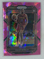 2022-23 Panini Prizm Rookie Pink Isaiah Mobley #252 Cleveland Cavaliers