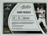 2021 Panini Absolute Majestic Logo Patch 1/1 Danny Mendick #PAT-DM Chicago White Sox