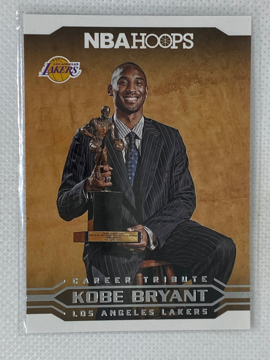 2017-18 NBA Hoops Kobe Bryant Career Tribute #295 Los Angeles Lakers