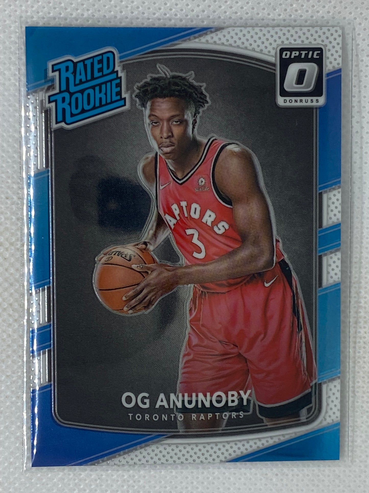 2017-18 Panini Optic OG Anunoby Rookie Card RC #178 Toronto Raptors