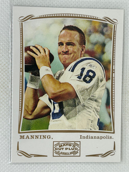 2009 Topps Mayo #211 Peyton Manning HOF Indianapolis Colts